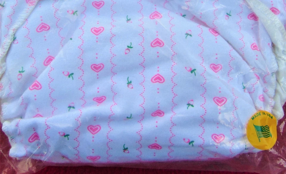 KOOSHIES ~ 100% COTTON REUSABLE CLOTH DIAPER ~ FOR NEWBORN TO 22 LBS.~ BRAND NEW - Image 3 of 4