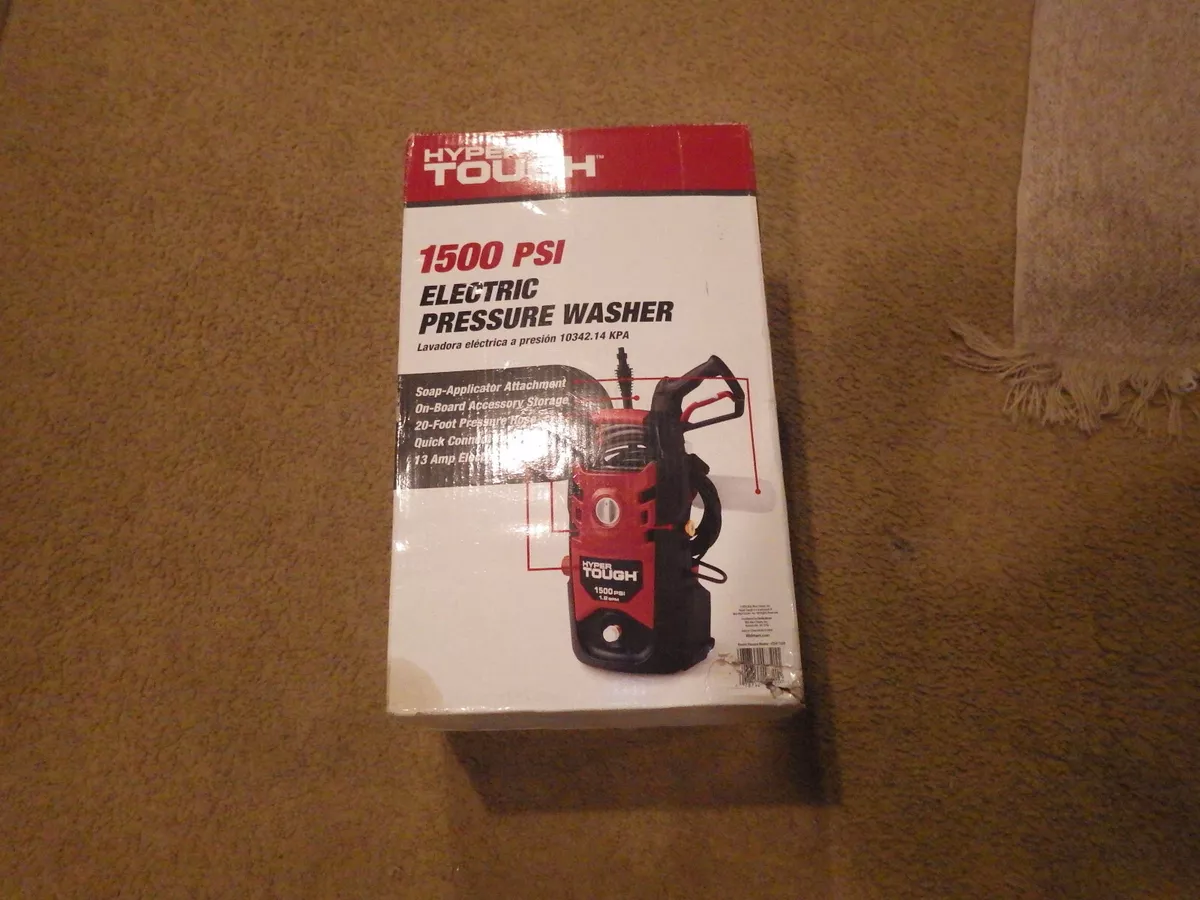 Hyper Tough 1500 psi electric pressure washer Brand New Unopened