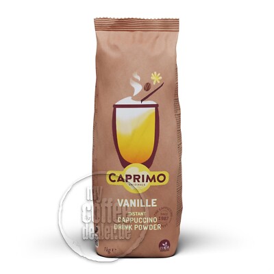 Caprimo Cappuccino Vanille 1000g - deutsche Rechnung incl. Kaffeesteuer !