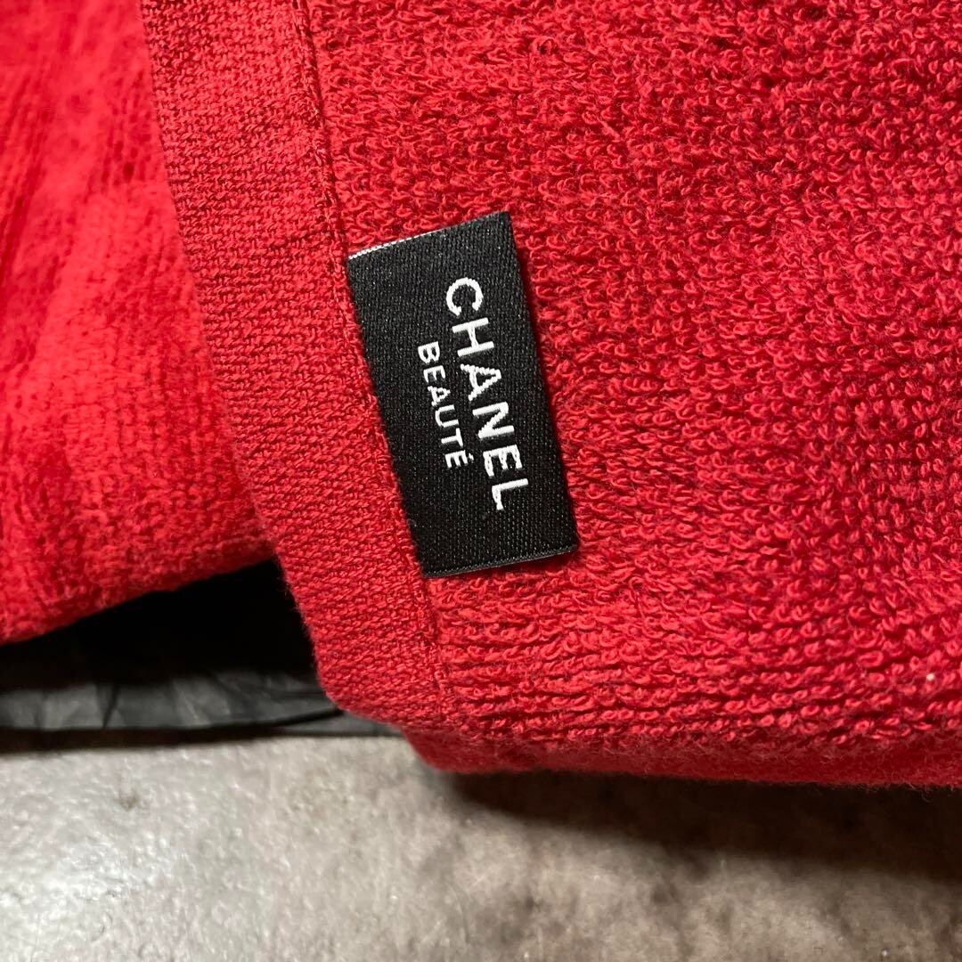 CHANEL BEAUTE Novelty Cotton Towel LA COLLECTION 3pcs set Red