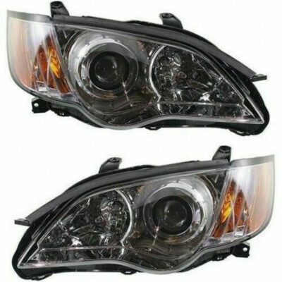 Headlight For Subaru Legacy Outback 2008 2009 Pair Left & Right