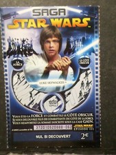 TICKET GRATTAGE SAGA STAR WARS, LUKE SKYWALKER, CINEMA, VF collection TTB E