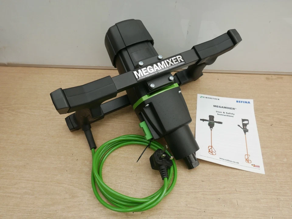 REFINA MEGAMIXER MM30/2 240V 1800W PLASTERERS MIXER DRILL