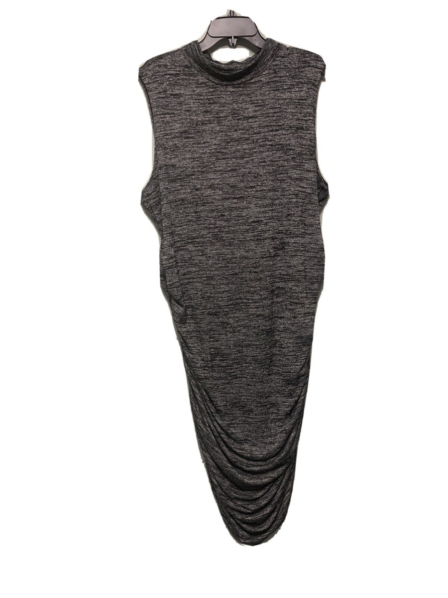 charcoal mermaid dress Charcoal Grey Lurex Body Hugging Mermaid Long Prom Dress