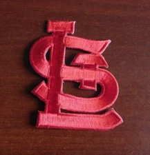 St Louis Cardinals  3”X2” Iron On Embroidered Patch FREE Shipping!!