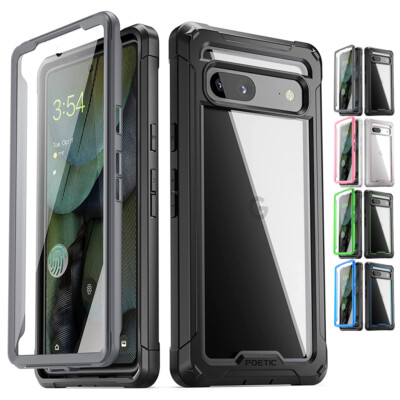 For Google Pixel 7 Pro / Pixel 7 / pixel 7A Case | Poetic Shockproof Clear Cover
