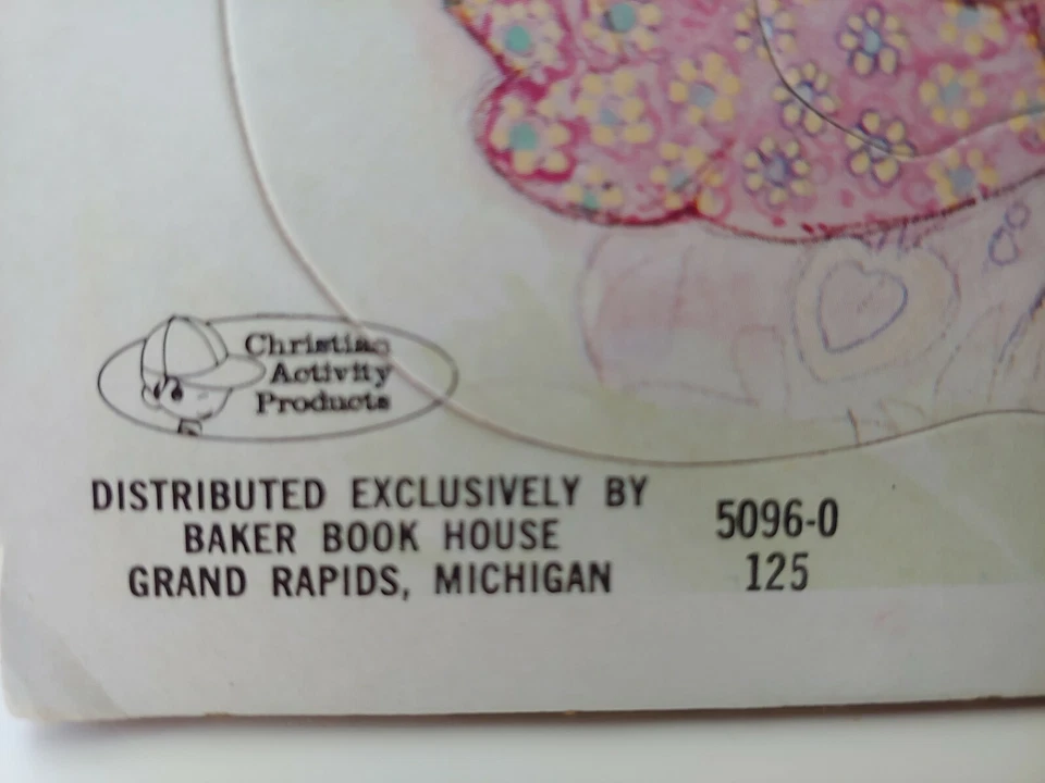 Vintage 1979 Precious Moments Make A Joyful Noise! Frame Tray Puzzle 5096-0 125 - Image 2 of 4