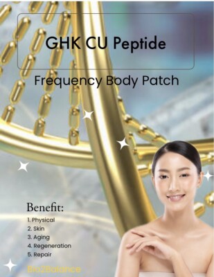 GHK-CU Bioenergy Scalar Frequency Body Patch