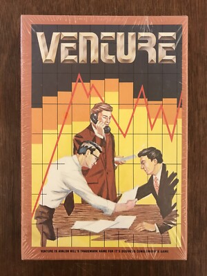 Card Game, Venture, Avalon Hill, 1983