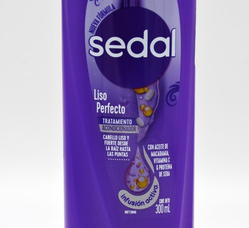 Sedal Liso Perfecto Perfect Straight Treatment Conditioner 10.14 Fl Oz - Picture 2 of 4