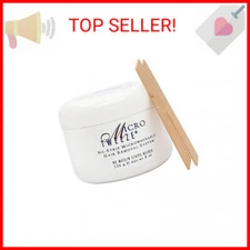 No-Strip Microwaveable Hair Removal Wax Kit, Stripless Waxing System for Face an