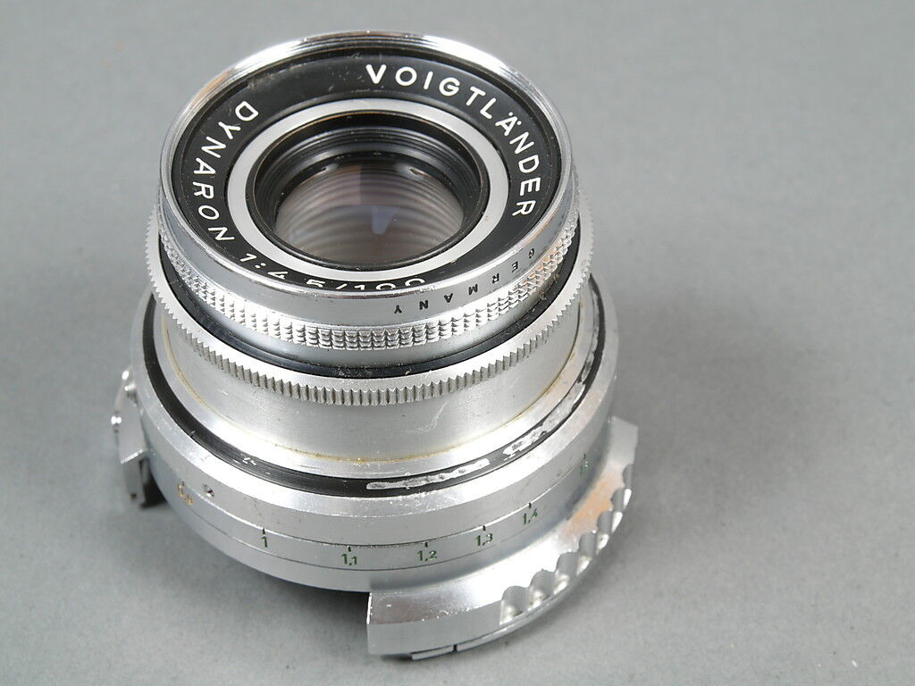Voigtländer DYNARON 4,5/100 100mm 1:4,5 für for Prominent I Voigtländer DYNARON 4,5/100 100mm 1:4,5 für for Prominent I
