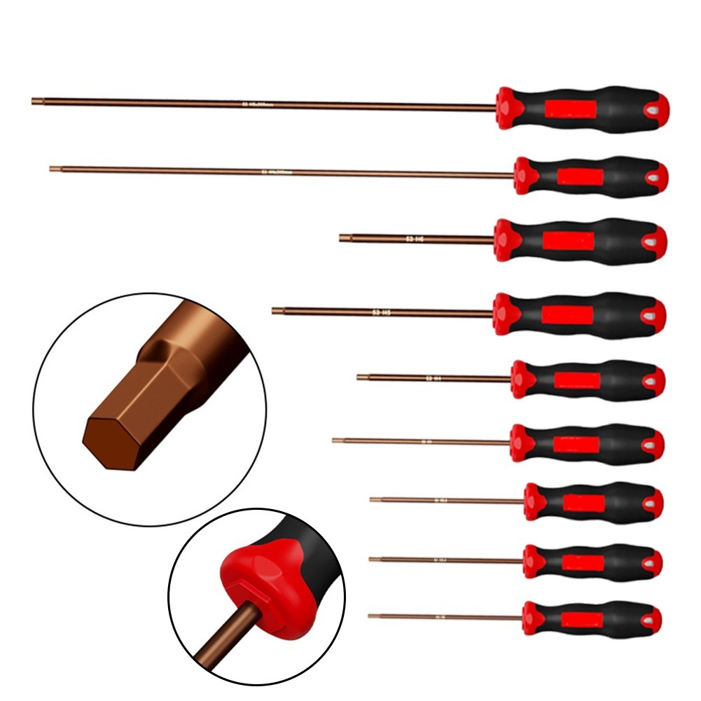 Hexagonal Star Screwdriver Set for H26mm Metal Workshop Tools