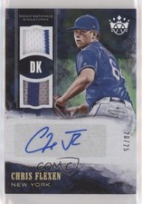 2018 Panini Diamond Kings Holo Gold 20/25 Chris Flexen #RMS-CX Auto 8k4