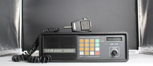 SEA 222 Radiotelephone SSB Base Radio w/ MIC-0002-004 Mic