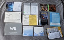 Wii/Playstation Game/Console Manual LOT