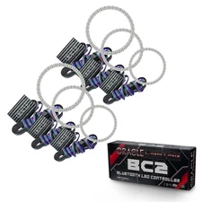 LED Halo Headlights Factory Surface Add On Custom Lights ColorSHIFT 2201-335