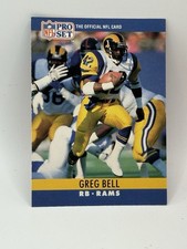 1990 Pro Set - Greg Bell #163