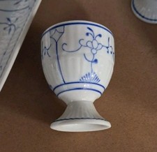 Friesisch Blau, Eierbecher, August Warnecke, Sammeln