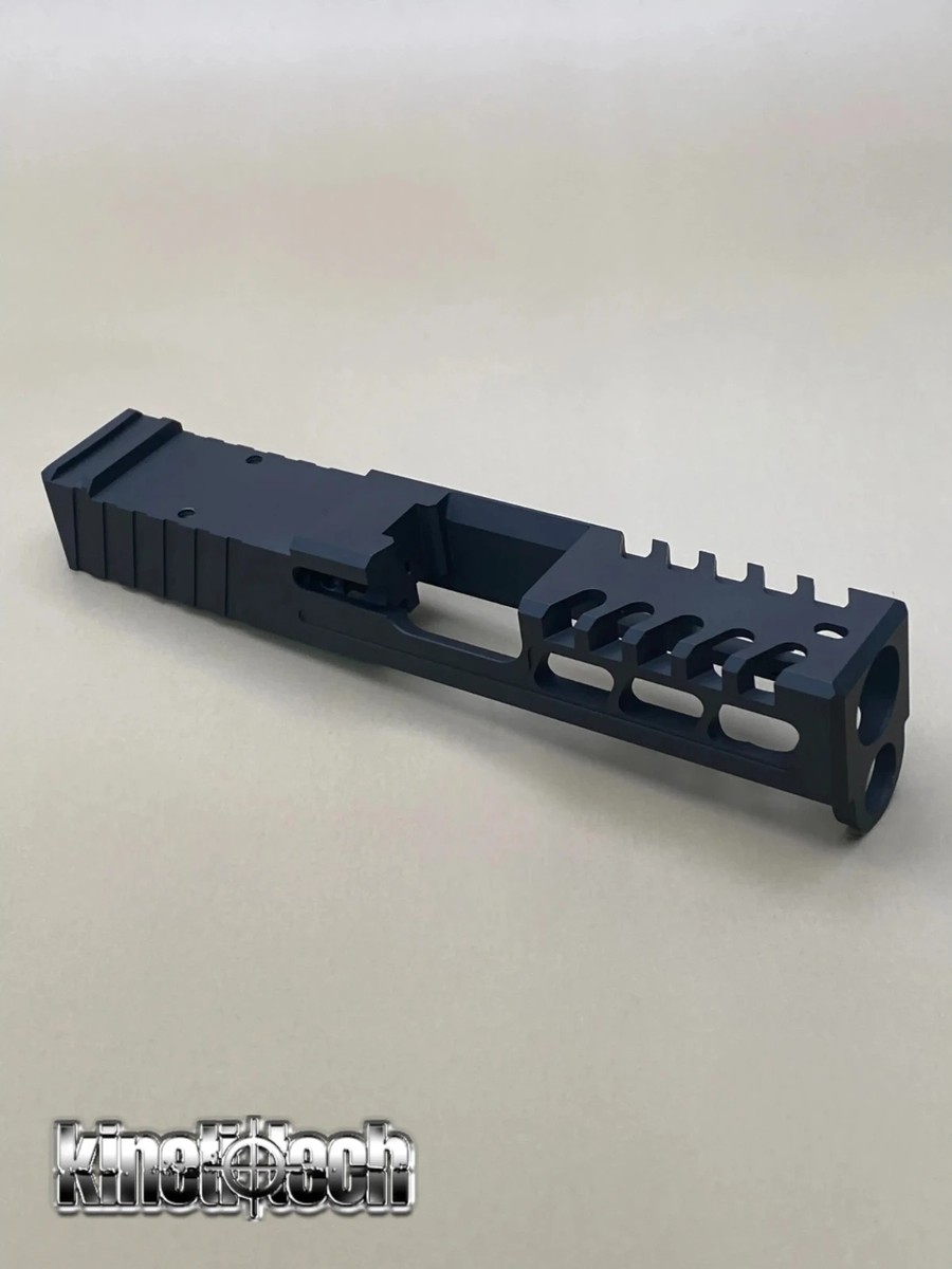 Glock 26 Gen 3 Black Raptor Cut Stripped Slide RMR Cut - SLIDE