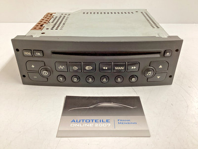 Peugeot 206 Autoradio Radio CD Player Audio System - ohne Code!-  964514597700