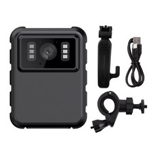 IP65 HD 2K Mini Camera Video Audio Body Recorder IR Night Vision 2.0" HD Screen