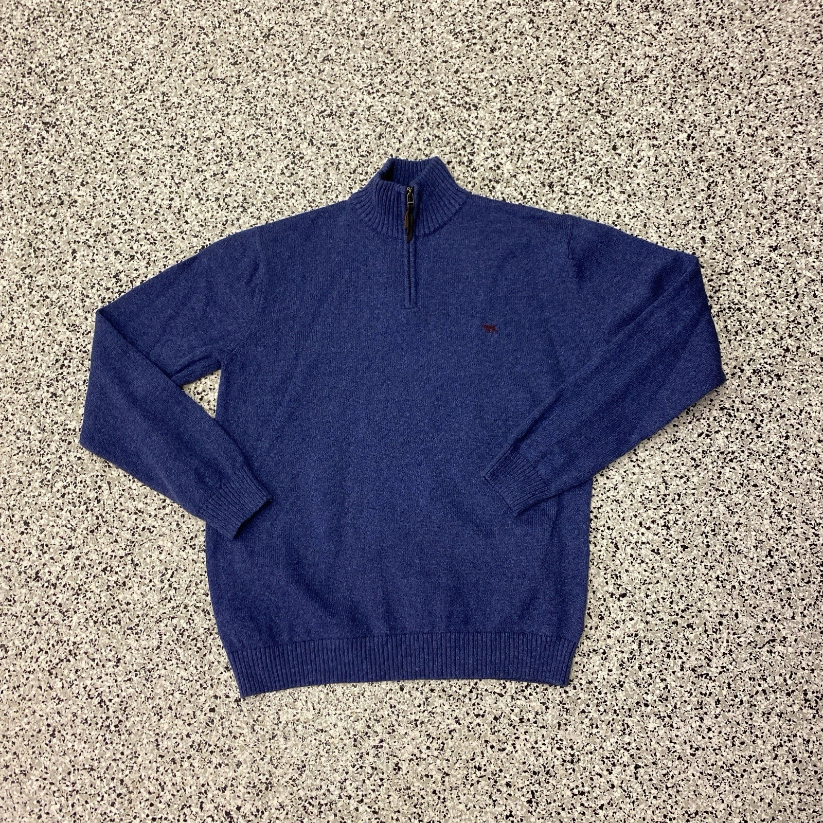 Rodd & Gunn Sweater Mens XL Blue 1/4 Zip Sweatshirt Long Sleeve Cotton
Opens in a new window or tab