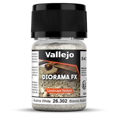 Vallejo Diorama Fx Landscape Texture Alkaline White 35Ml