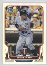 2014 Bowman Chrome Refractor 58/500 Josmil Pinto #13 e5r