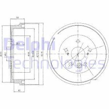 Tambour de frein Toyota RAV4 II