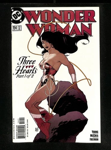 Wonder Woman (1987) #154 Adam Hughes Cover! DC Comics 2000