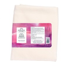 HERITAGE STORE Organic Cotton Flannel - Castor Oil Pack Wrap - Reusable...