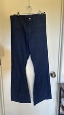 Seafarer Denim Bell Bottom Jeans 70  s Pants. A-3