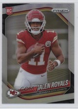 2025 Panini Prizm Rookies Silver Prizm Jalen Royals #341 Rookie RC 3n1