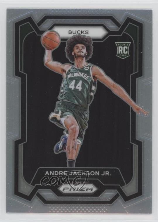 2023-24 Panini Prizm Silver Prizm Andre Jackson Jr #131 oh4
