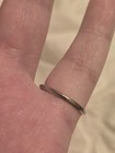 Vintage Deco Aquamarine Gold Filled Sterling Ring Size 6 — photo 4