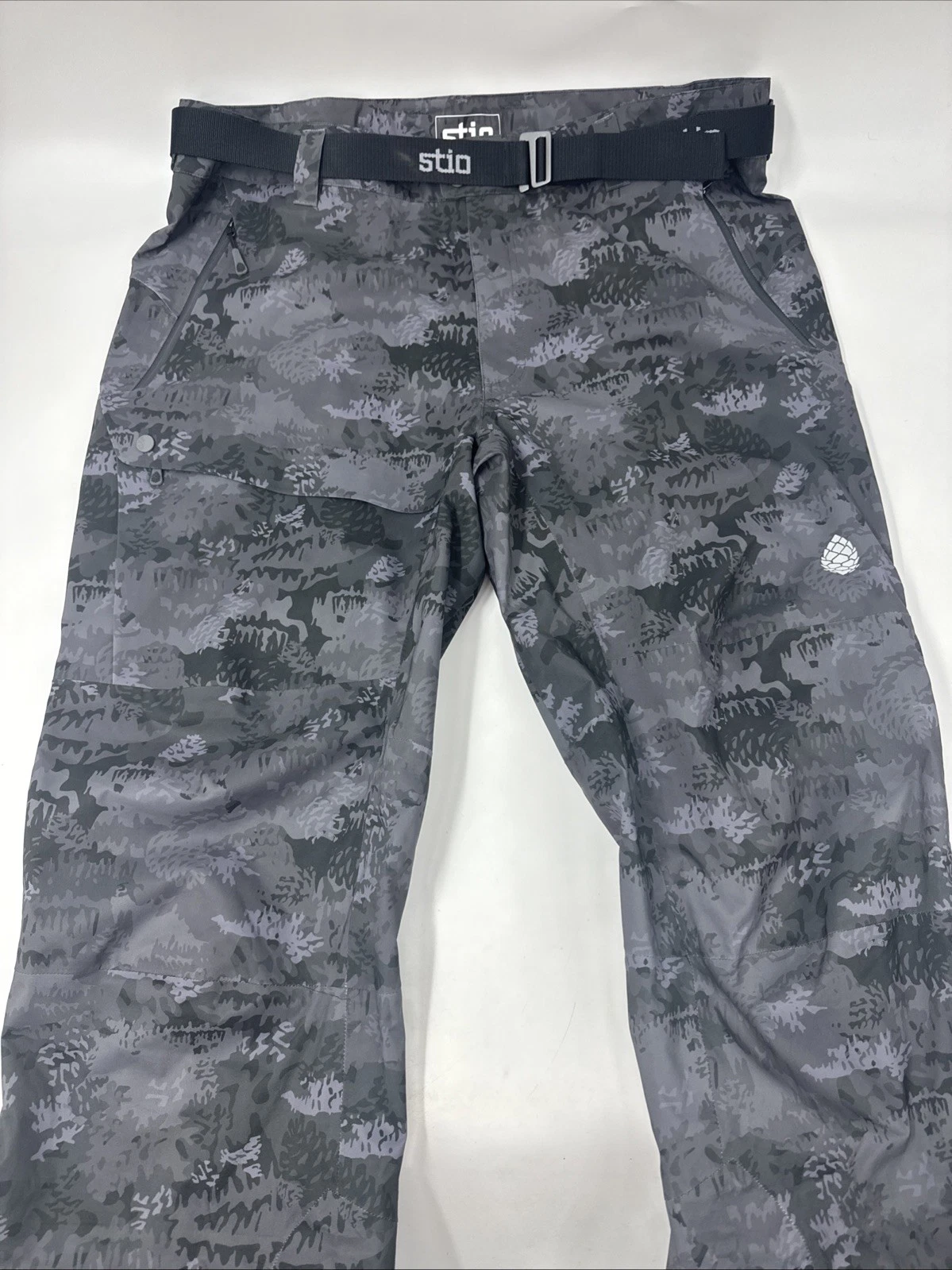Stio Environ Steel Pony WhiteBark Camo Outerwear Waterproof Pants Men’s Sz S-XXL