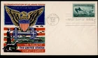 DR WHO 1945 FDC COAST GUARD FLUEGEL CACHET R74733