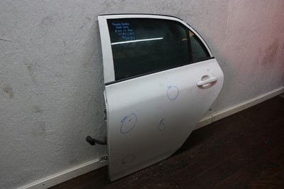 2009 2013 TOYOTA COROLLA LEFT SIDE REAR DOOR OEM | eBay