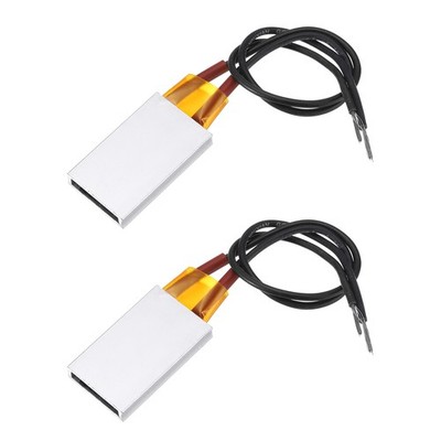 2 Stück PTC-Heizelement,220 V 5 W   100 W 120 °C PTC-Heizplatte