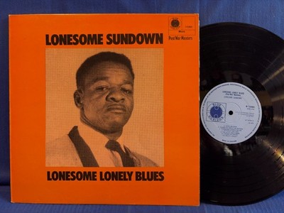 LONESOME SUNDOWN LONELY BLUES BLUE HORIZON 7-63864. ORIGINAL UK LP NEAR MINT