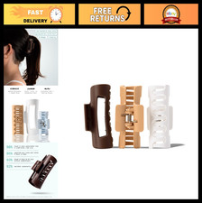 Small Hair Clips - Flexible Comfort Claw for Thick Thin Hair, Durable, Non-Sli