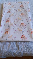 Pillowfort Rainbow Unicorn Twin Flat Sheet