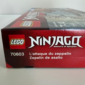 Lego Raid Zeppelin 70603 Ninjago Brand New Sealed Set Skybound Zane 294 Pieces