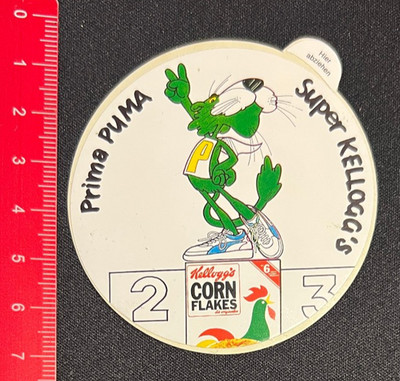 Prima Puma - Kellogg´s Corn Flakes - Aufkleber Sticker /080617139