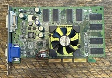 PNY Nvidia Quadro FX 500 128MB DVI VGA AGP Video Graphics Card QFFX500A8E12X