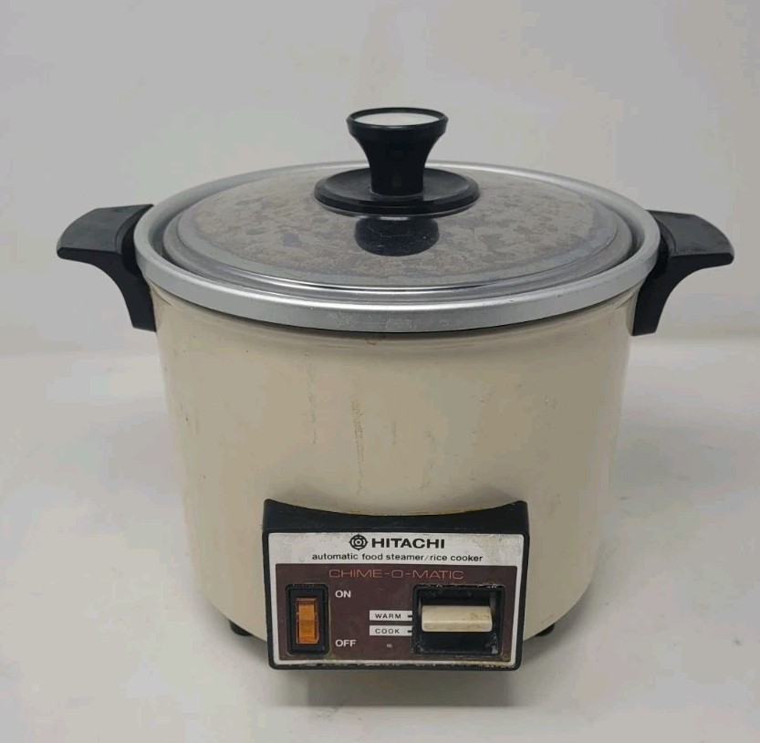 Hitachi Chime-O-Matic RD-4053 Automatic Food Steamer/Rice Cooker 5.6 c ...