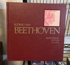 Ludwig Van Beethoven Bicentennial Edition 1770 1970 Hardcover