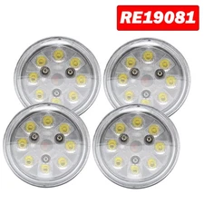 Par36 Round Led Work Lights Hi/Lo Beam Lamp For  Deere Tractor 2950 2955