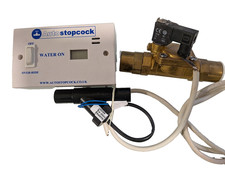 Auto StopCock detects leaks and easy on -off switching of water mains
